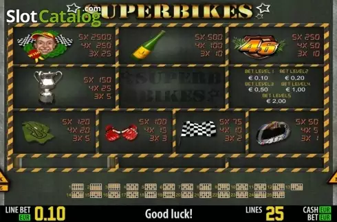 Скрин2. Superbikes HD слот