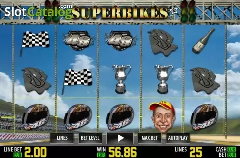 Скрин3. Superbikes HD слот
