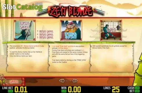 Скрин3. Zen Blade HD слот