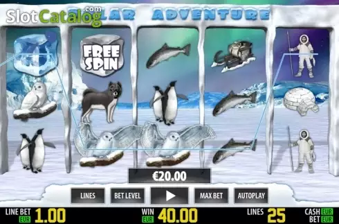 Скрин5. Polar Adventure HD слот