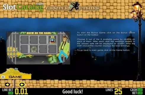 Скрин4. Gentleman Thief HD слот