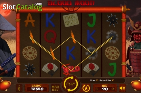 Скрин5. Blood Moon (X Card) слот