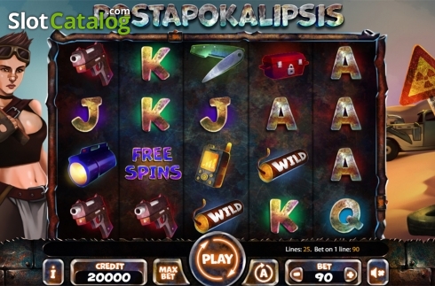 Скрин2. Postapokalipsis слот