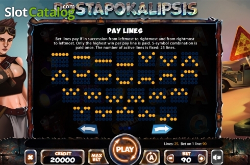 Скрин8. Postapokalipsis слот