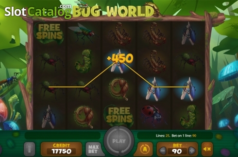 Скрин3. Bug World слот