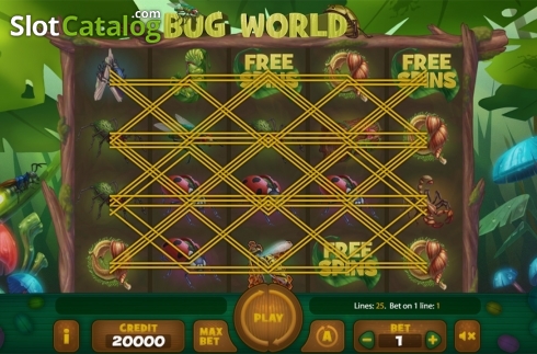 Скрин2. Bug World слот