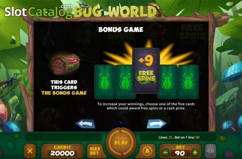 Скрин7. Bug World слот