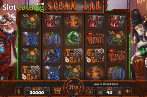 Скрин2. Steam lab слот