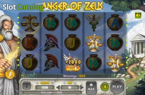 Скрин5. Anger Of Zeus слот