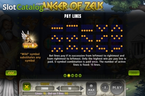 Скрин9. Anger Of Zeus слот