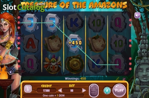 Скрин6. Treasure Of The Amazons слот