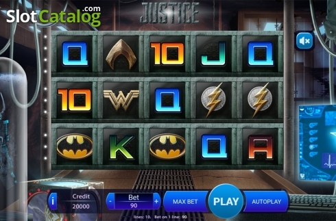 Скрин2. Justice слот