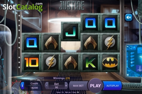 Скрин4. Justice слот