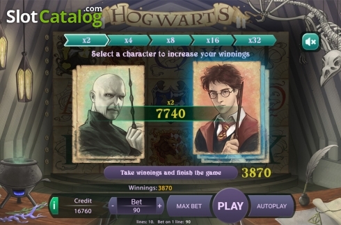 Скрин6. Hogwarts слот