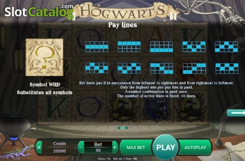 Скрин9. Hogwarts слот
