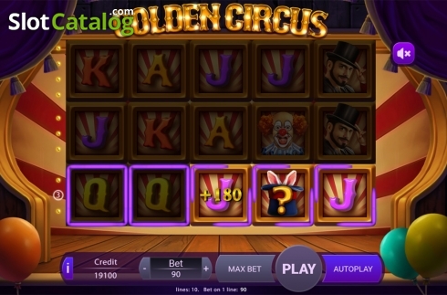Скрин3. Golden Circus слот