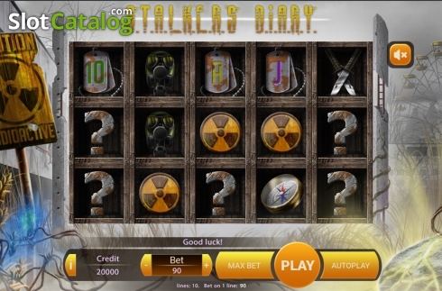 Скрин2. Stalker's Diary слот
