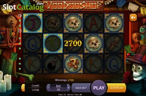 Скрин3. Voodoo Shop слот
