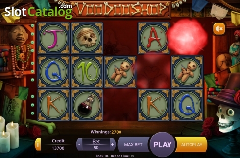 Скрин4. Voodoo Shop слот