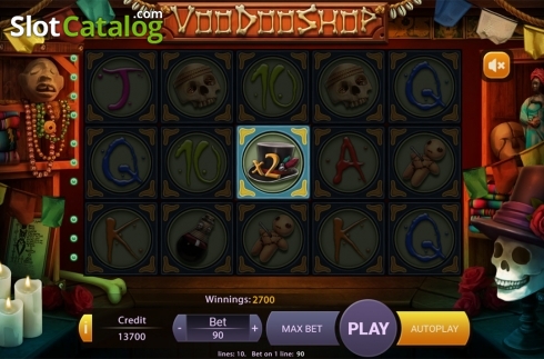 Скрин5. Voodoo Shop слот