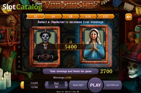 Скрин7. Voodoo Shop слот