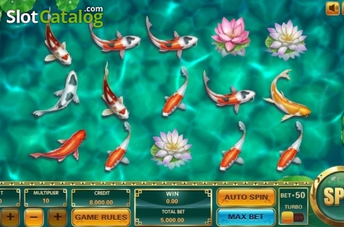 Скрин2. Koi Treasure слот