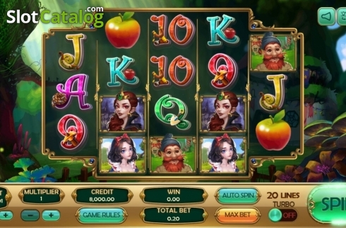 Скрин2. Snow White (XIN Gaming) слот