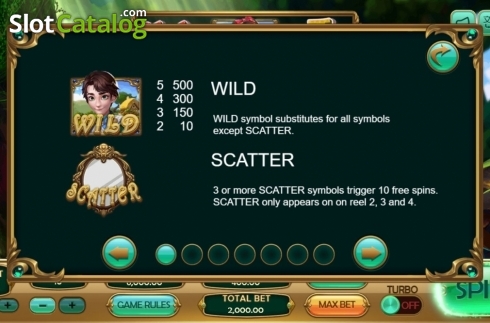 Скрин6. Snow White (XIN Gaming) слот