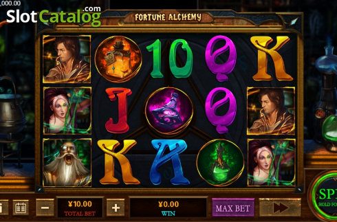 Скрин2. Fortune Alchemy слот