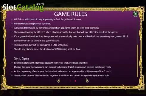 Скрин6. Mystic Gems (XIN Gaming) слот
