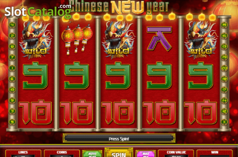 Скрин2. Chinese New Year (XIN Gaming) слот