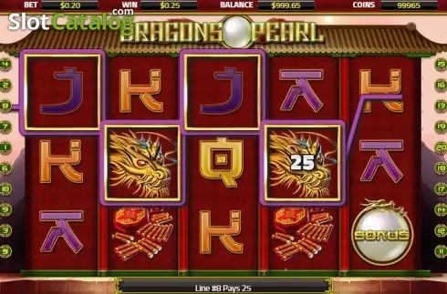 Скрин3. Dragons Pearl (XIN Gaming) слот