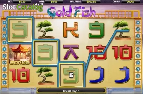 Скрин3. Gold Fish (XIN Gaming) слот