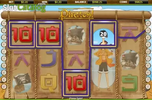 Скрин3. Pirates (XIN Gaming) слот
