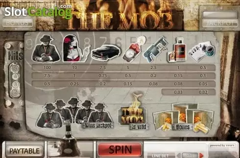 Скрин3. The Mob слот