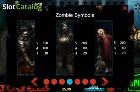 Скрин8. The Living Dead слот