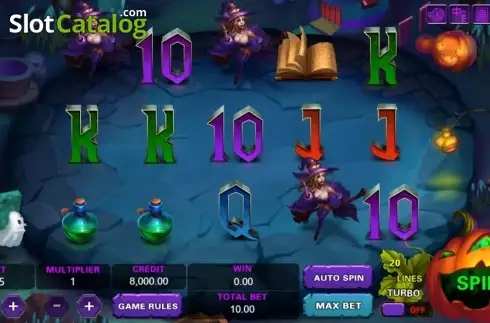Скрин2. Witchs Quest слот