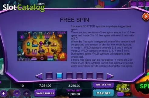 Скрин6. Witchs Quest слот