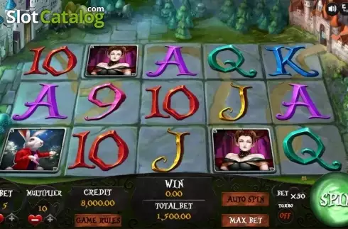 Скрин2. Alices Adventures слот