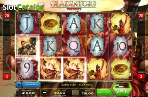 Скрин3. Gladiators Victory слот
