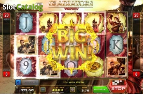 Скрин5. Gladiators Victory слот