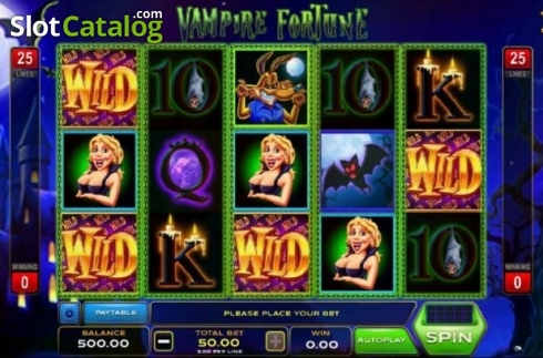 Скрин2. Vampire Fortune слот