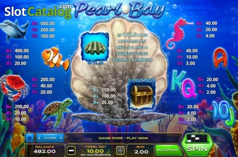 Скрин4. Pearl Bay (Xplosive) слот