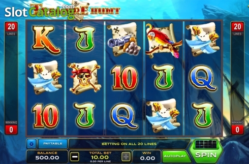 Скрин2. Treasure Hunt (Xplosive Slots Group) слот