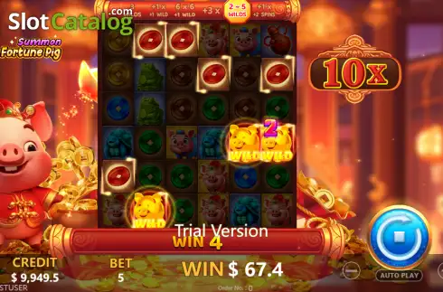 Скрин3. Summon Fortune Pig слот