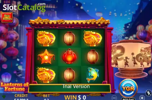 Скрин2. Lanterns of Fortune слот