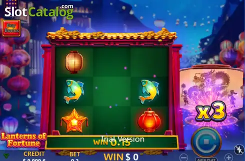 Скрин3. Lanterns of Fortune слот