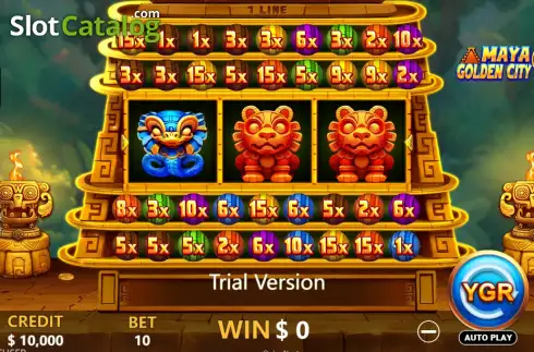 Скрин2. Maya Golden City 9 слот