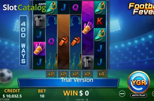 Скрин2. Football Fever (YGR) слот