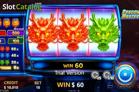 Скрин3. Dragon Master 66 слот